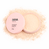PÓ FACIAL SOLTO COR 01 - NINA MAKEUP - INSTANT MATTE