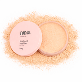 PÓ FACIAL SOLTO COR 02 - NINA MAKEUP - INSTANT MATTE