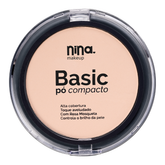 Pó Compacto Basic - Cor 1 - Nina Makeup