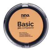 Pó Compacto Basic - Cor 5 - Nina Makeup