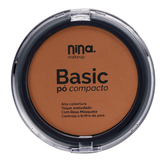 Pó Compacto Basic - Cor 7 - Nina Makeup