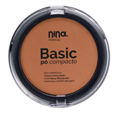 Pó Compacto Basic - Cor 8 - Nina Makeup