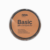 Pó Compacto Basic - Cor 6 - Nina Makeup