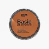 Pó Compacto Basic - Cor 8 - Nina Makeup