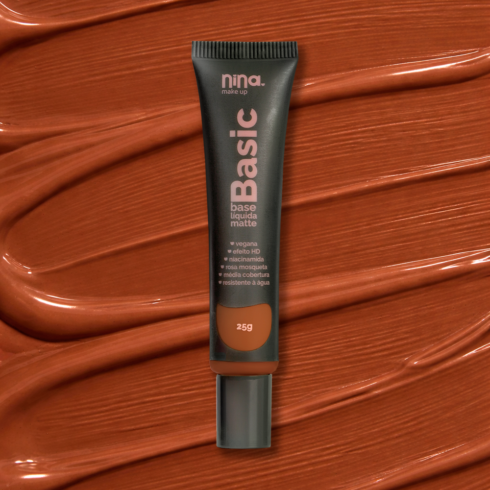 Base Líquida Basic – Cor 11 – Nina Makeup