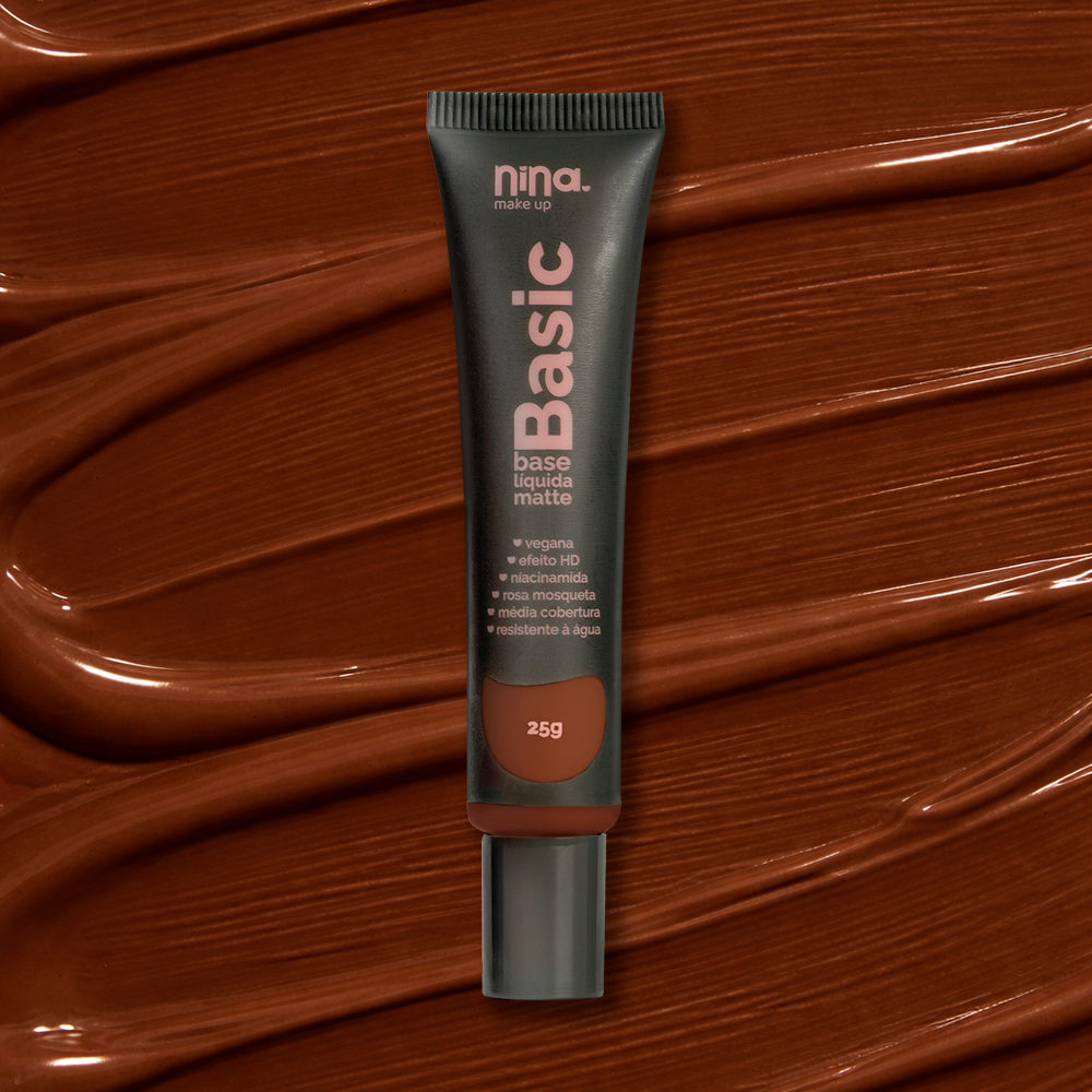 Base Líquida Basic – Cor 13 – Nina Makeup