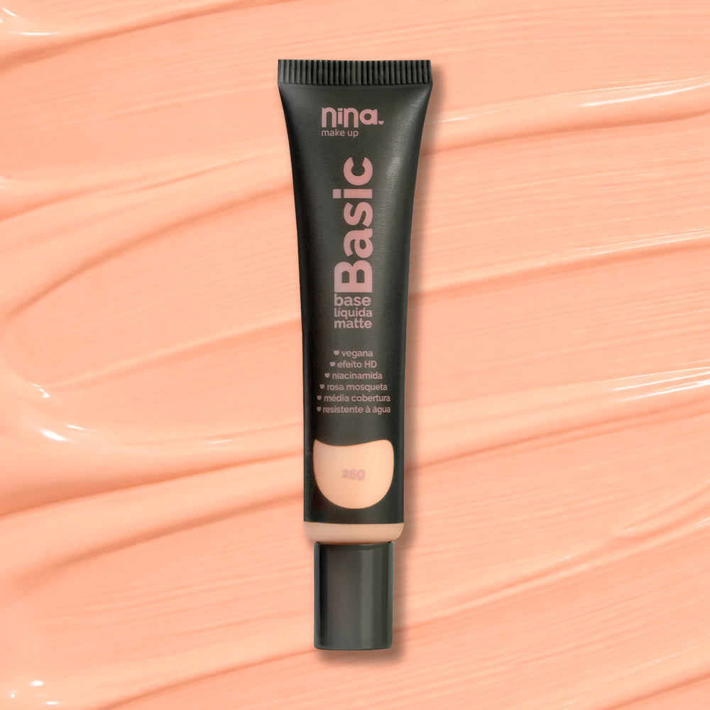 Base Líquida Basic – Cor 03 – Nina Makeup