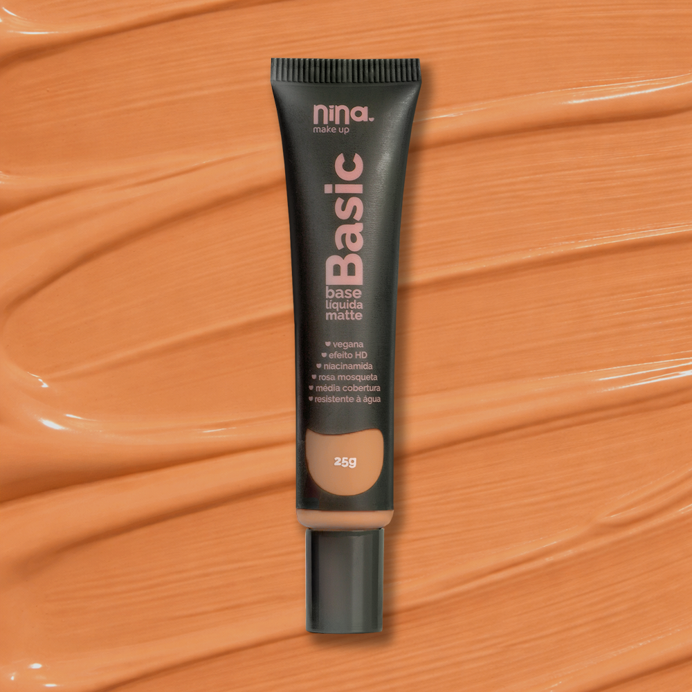 Base Líquida Basic – Cor 09 – Nina Makeup