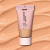Base Hyaluronic Matte – Cor 2 – Nina Makeup