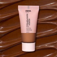 Base Hyaluronic Matte – Cor 6 – Nina Makeup