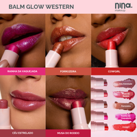 Lip Balm Glow Western – Forrozeira – Nina Makeup