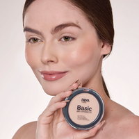 Pó Compacto Basic - Cor 1 - Nina Makeup