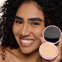 Pó Compacto Instant Matte – Cor 03 - Nina Makeup