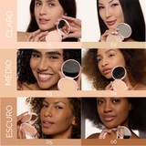 Pó Compacto Instant Matte – Cor 02 - Nina Makeup