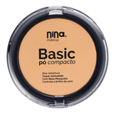 Pó Compacto Basic - Cor 4 - Nina Makeup