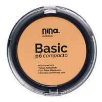 Pó Compacto Basic - Cor 5 - Nina Makeup