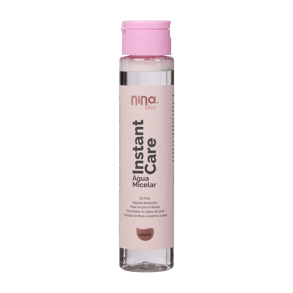 Água Micelar Instant Care – Nina Makeup
