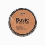 Pó Compacto Basic - Cor 6 - Nina Makeup